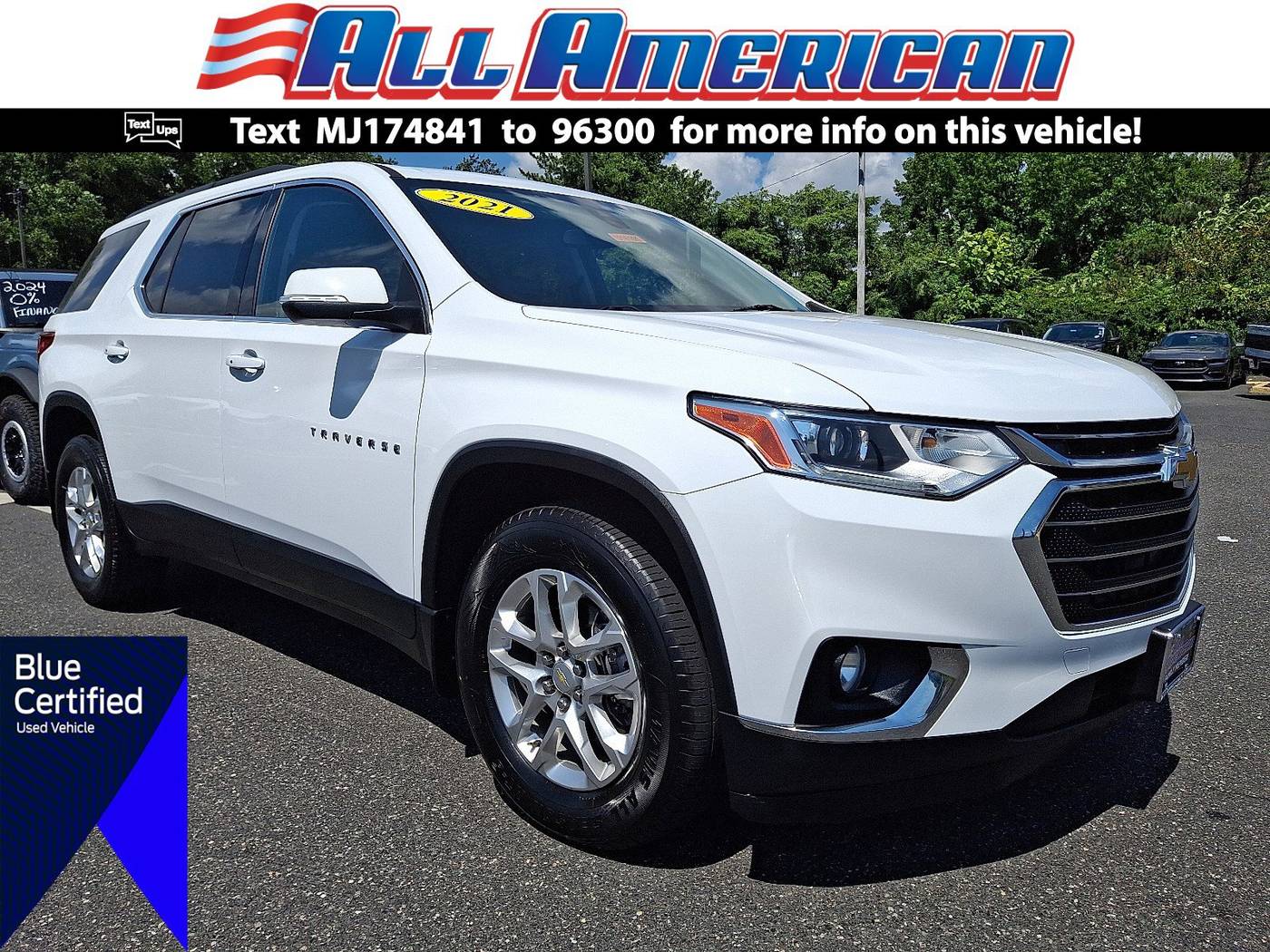 2021 Chevrolet Traverse LT Leather — SUV — 59,464 mi — Point Pleasant, NJ
