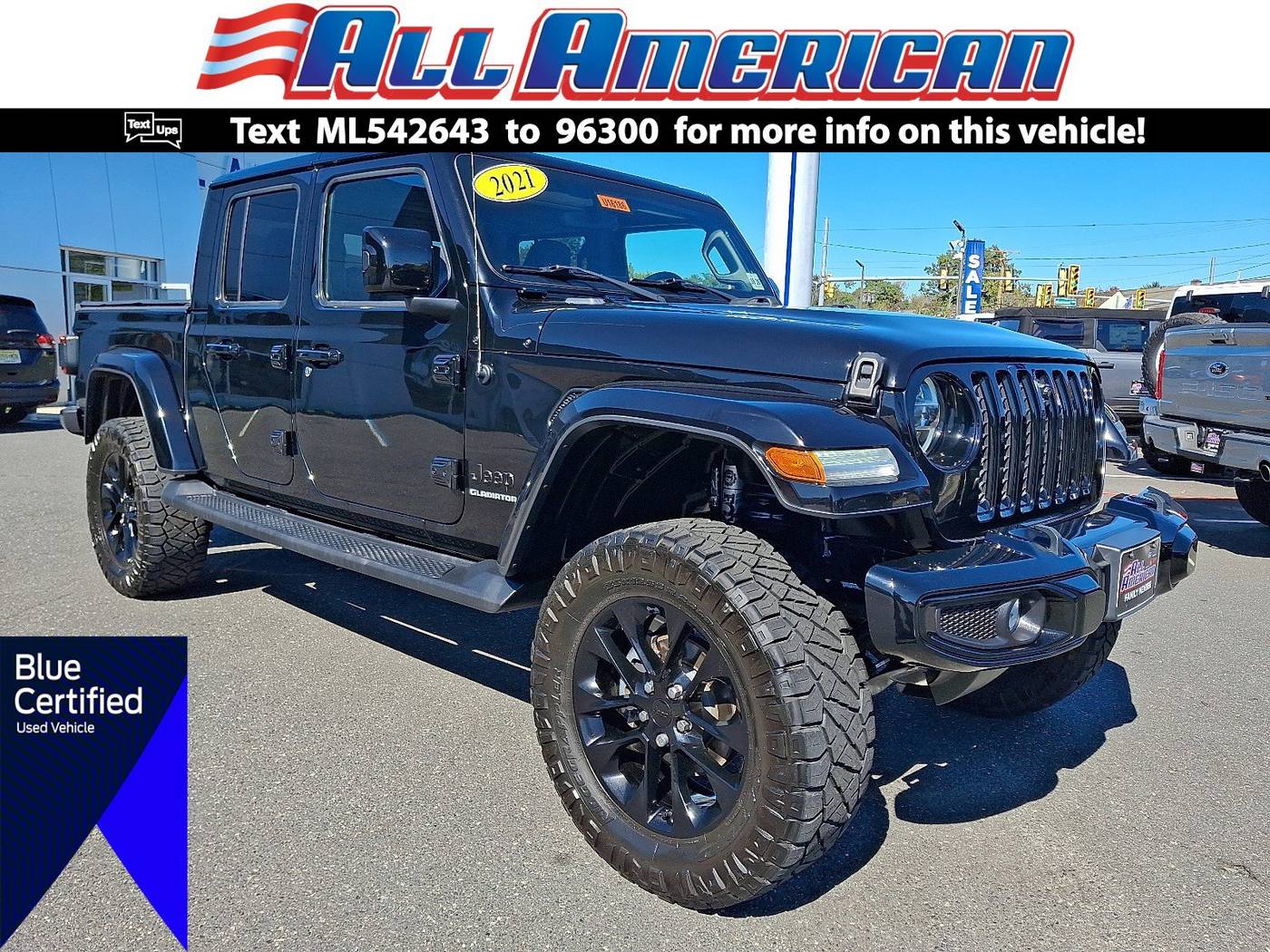 2021 Jeep Gladiator High Altitude — Pickup Truck — 52,018 mi — Point Pleasant, NJ
