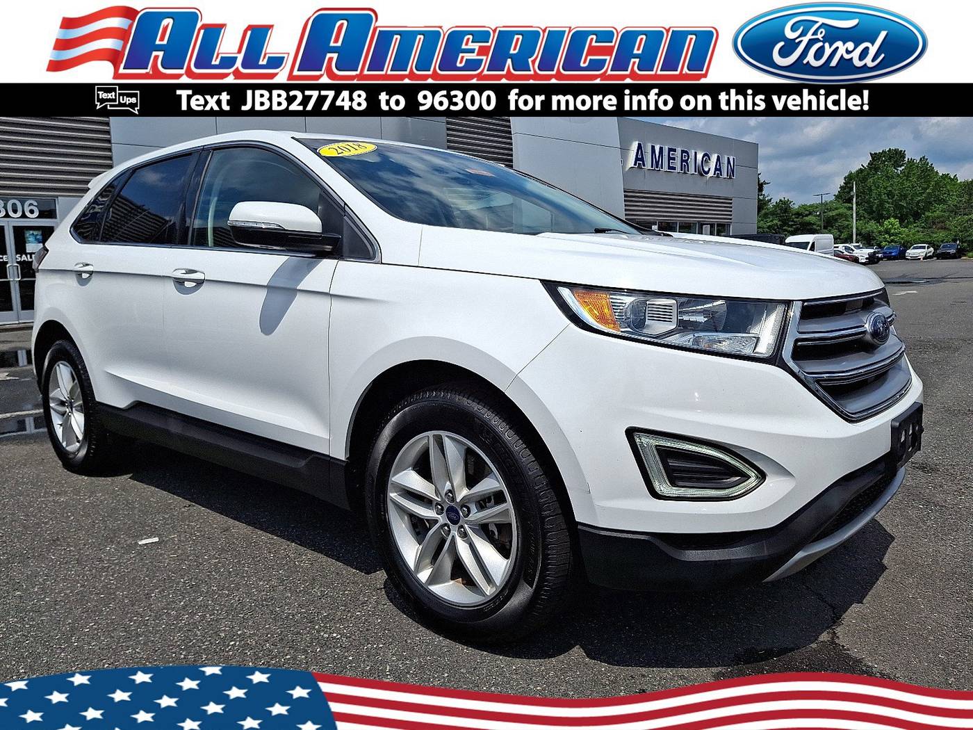 2018 Ford Edge SEL — SUV — 65,559 mi — Point Pleasant, NJ