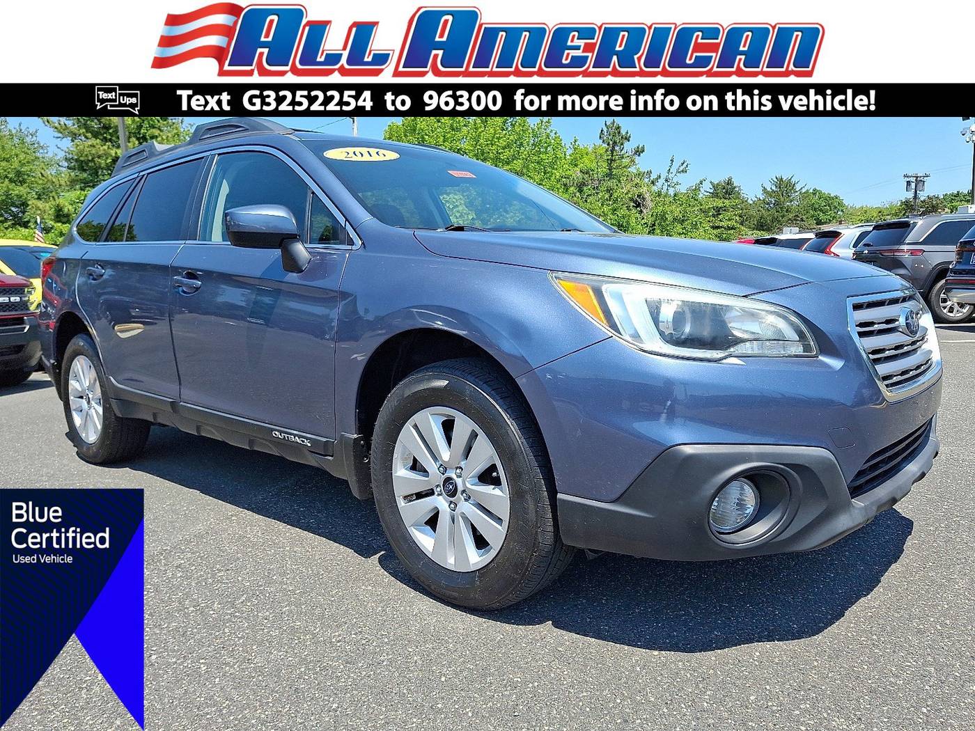 2016 Subaru Outback 2.5i Premium — SUV — 73,022 mi — Point Pleasant, NJ