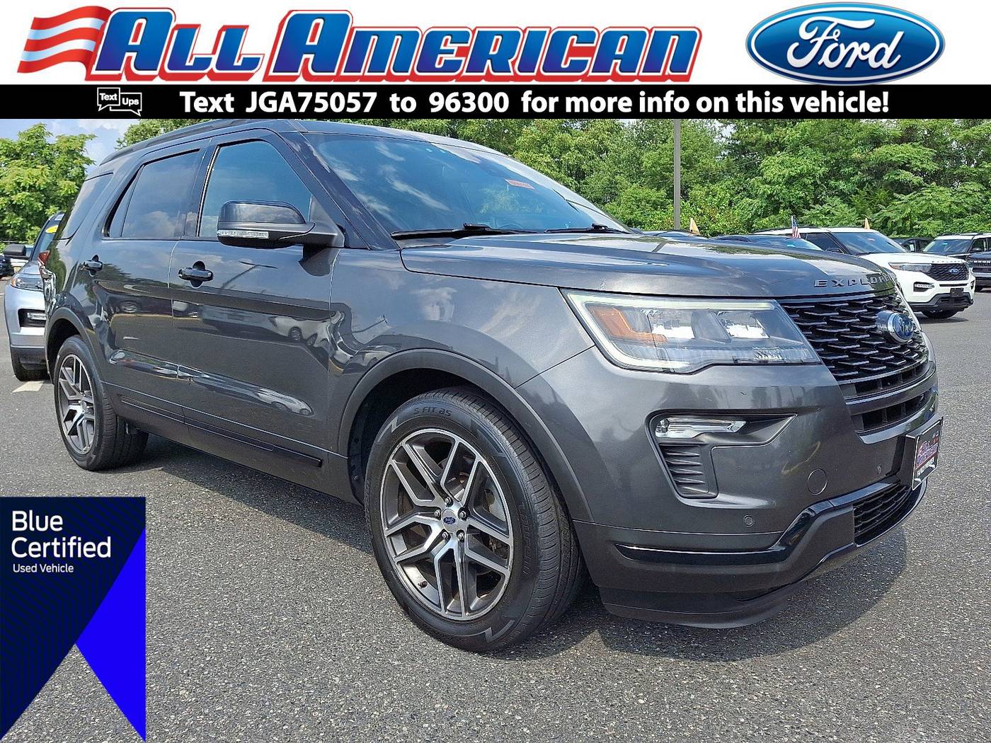 2018 Ford Explorer Sport — SUV — 129,899 mi — Point Pleasant, NJ