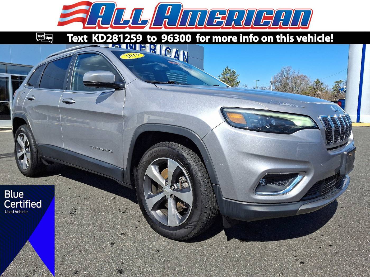 2019 Jeep Cherokee Limited — SUV — 96,338 mi — Point Pleasant, NJ