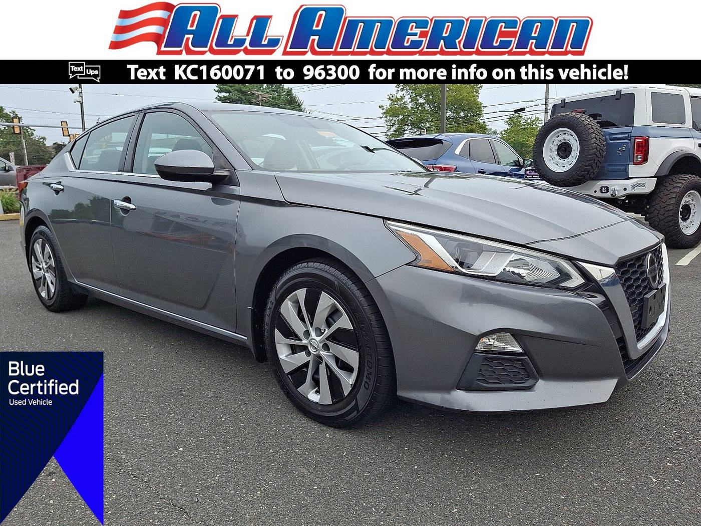 2019 Nissan Altima S — Sedan — 96,000 mi — Point Pleasant, NJ