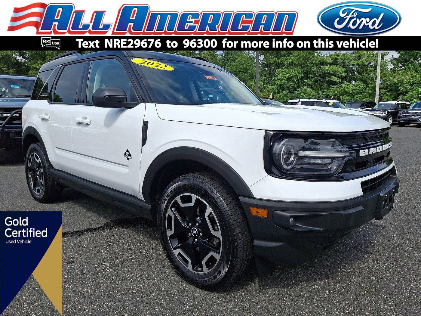 2022 Ford Bronco Sport Outer Banks — SUV — 43,635 mi — Point Pleasant, NJ