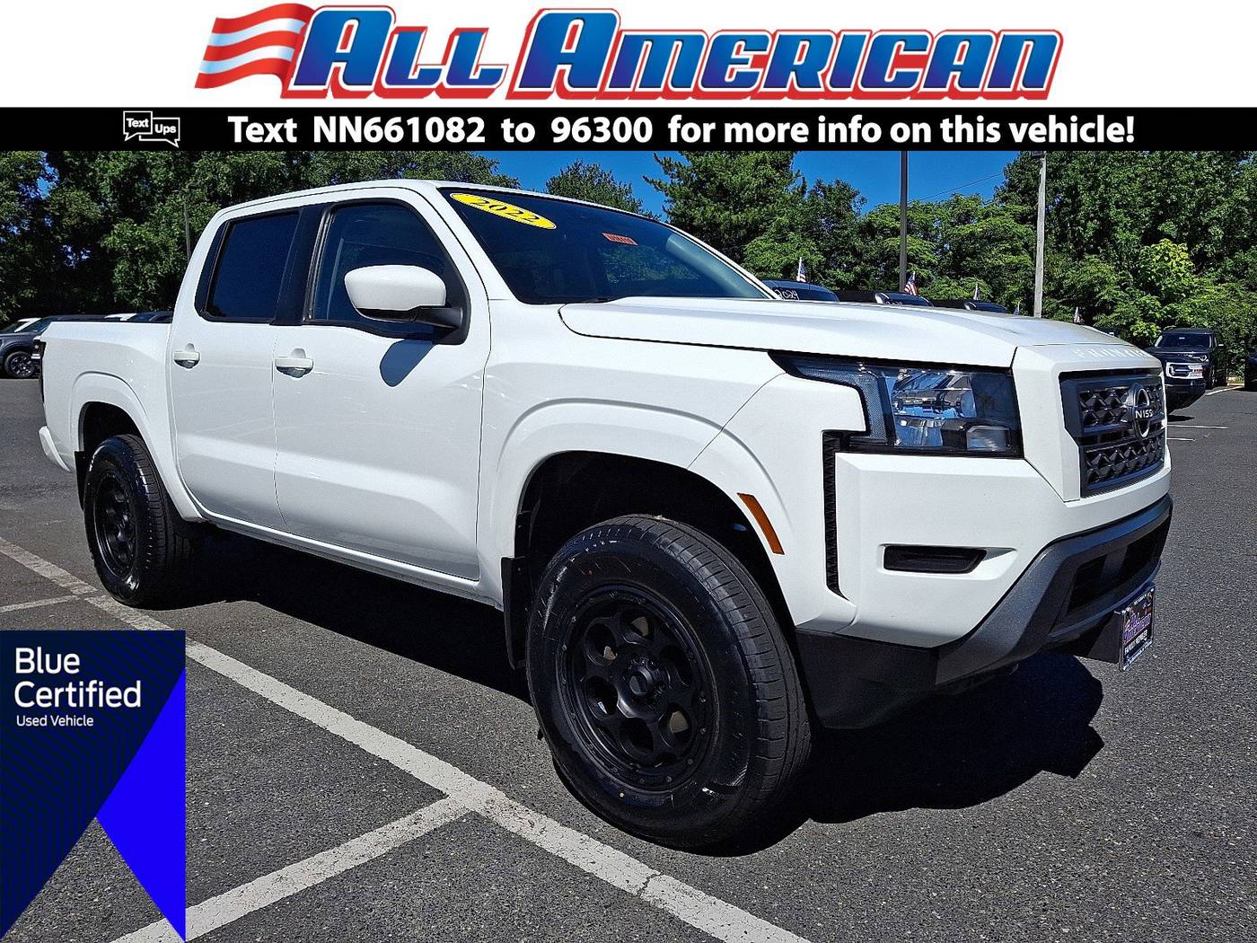 2022 Nissan Frontier SV — Pickup Truck — 36,529 mi — Point Pleasant, NJ
