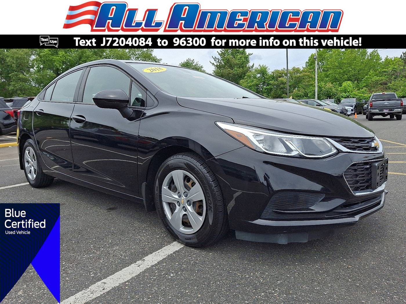 2018 Chevrolet Cruze LS — Sedan — 83,722 mi — Point Pleasant, NJ