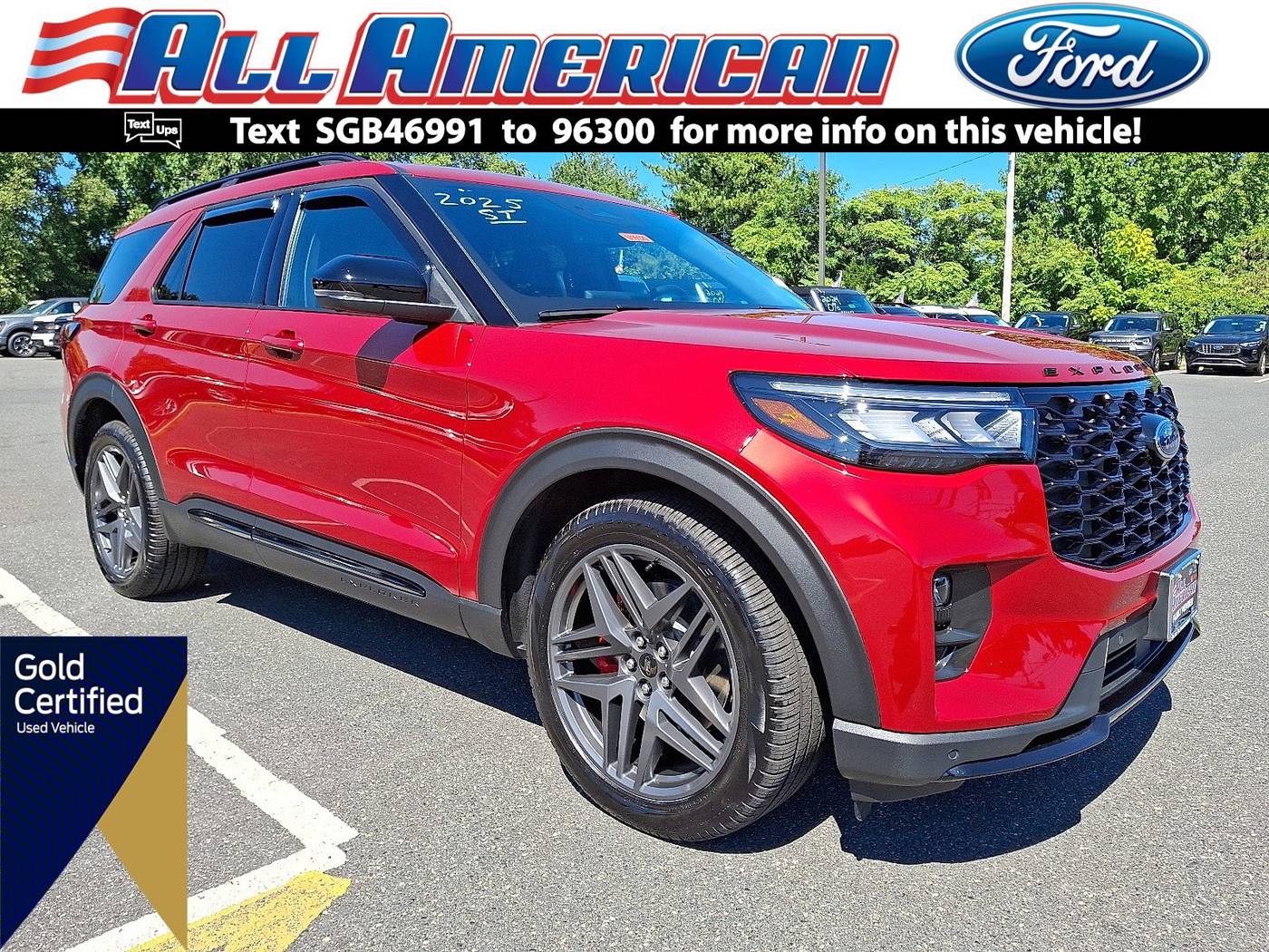 2025 Ford Explorer ST — SUV — 1,941 mi — Point Pleasant, NJ