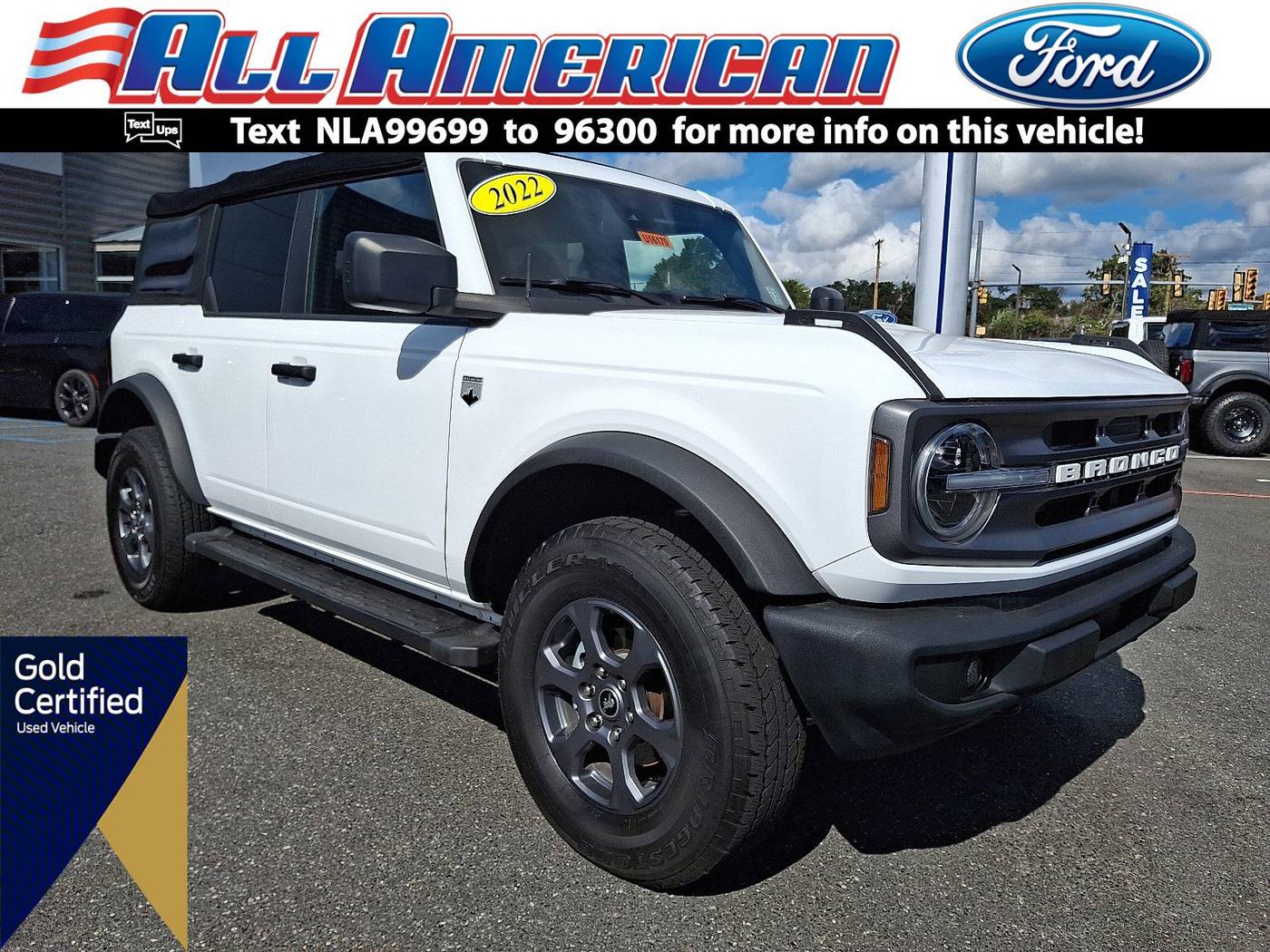 2022 Ford Bronco Big Bend — SUV — 27,080 mi — Point Pleasant, NJ