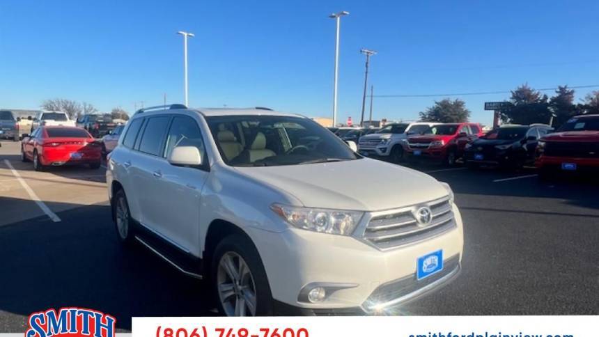 2013 Toyota Highlander Limited — SUV — 80,433 mi — Plainview, TX