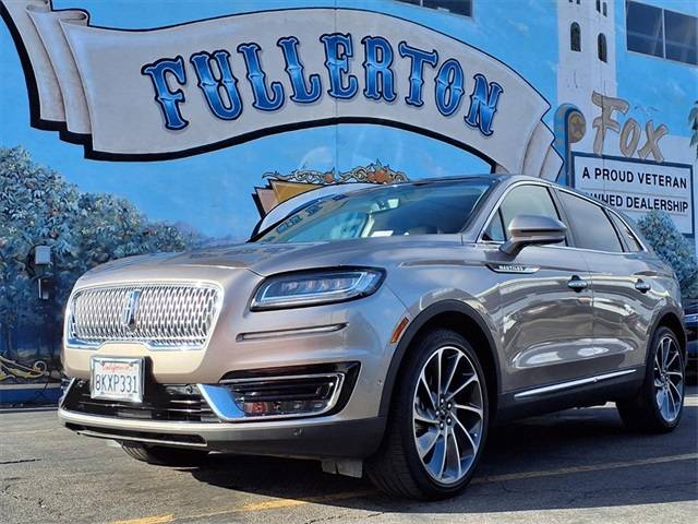 2019 Lincoln Nautilus Reserve — SUV — 25,836 mi — Fullerton, CA