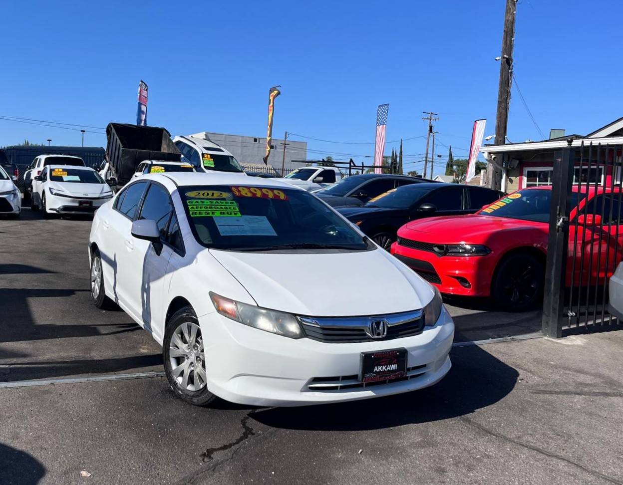 2012 Honda Civic LX — Sedan — 130,532 mi — Manteca, CA