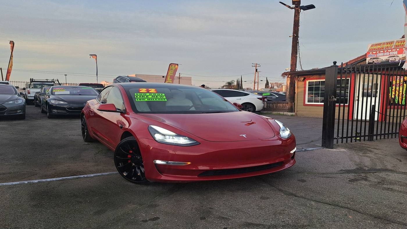 2022 Tesla Model 3 Performance — Sedan — 53,941 mi — Manteca, CA