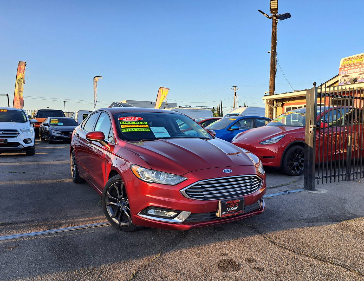 2018 Ford Fusion SE — Sedan — 81,591 mi — Manteca, CA