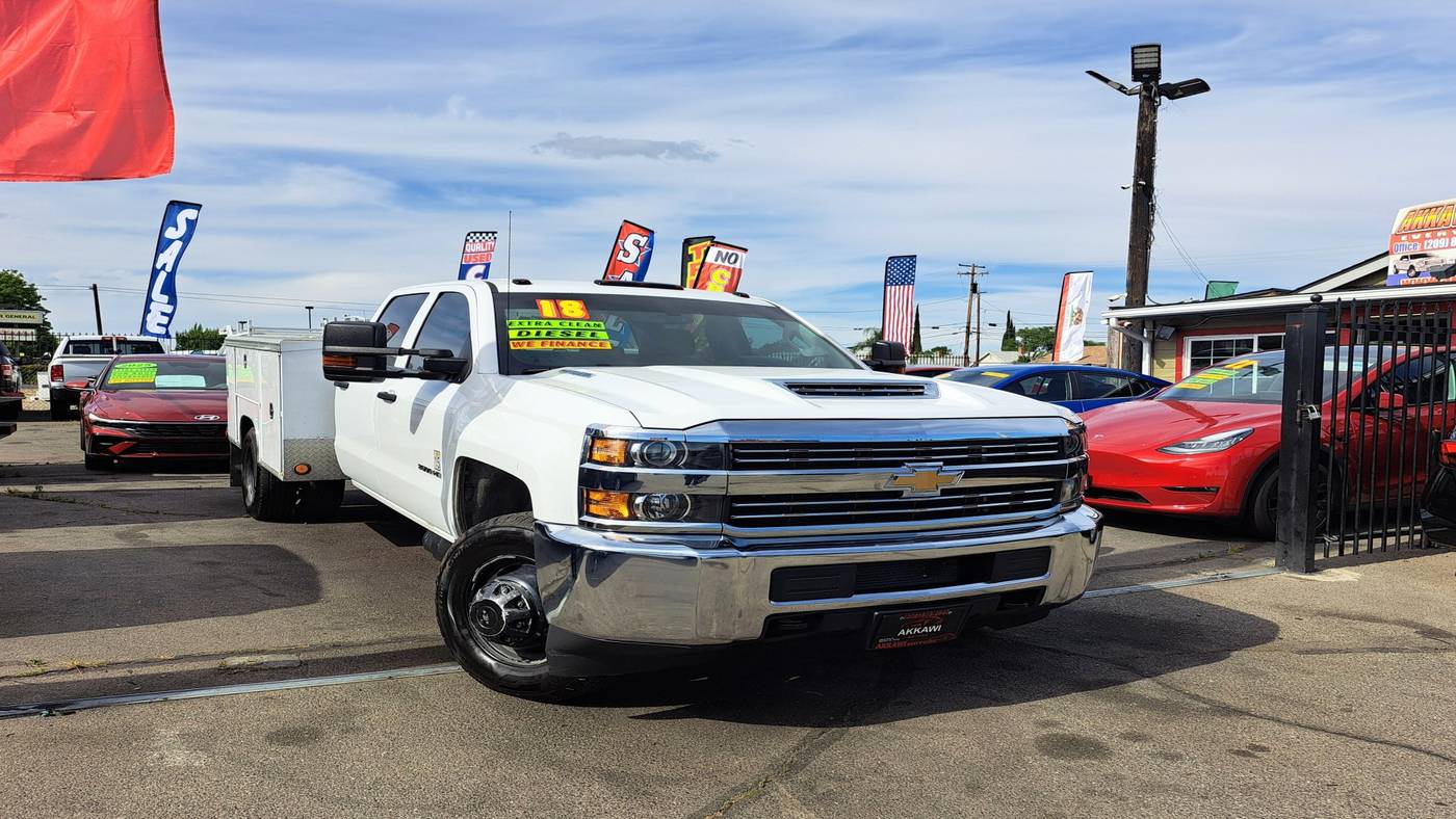 2018 Chevrolet Silverado 3500HD Chassis Cab WT — Chassis Cab Truck — 128,460 mi — Manteca, CA