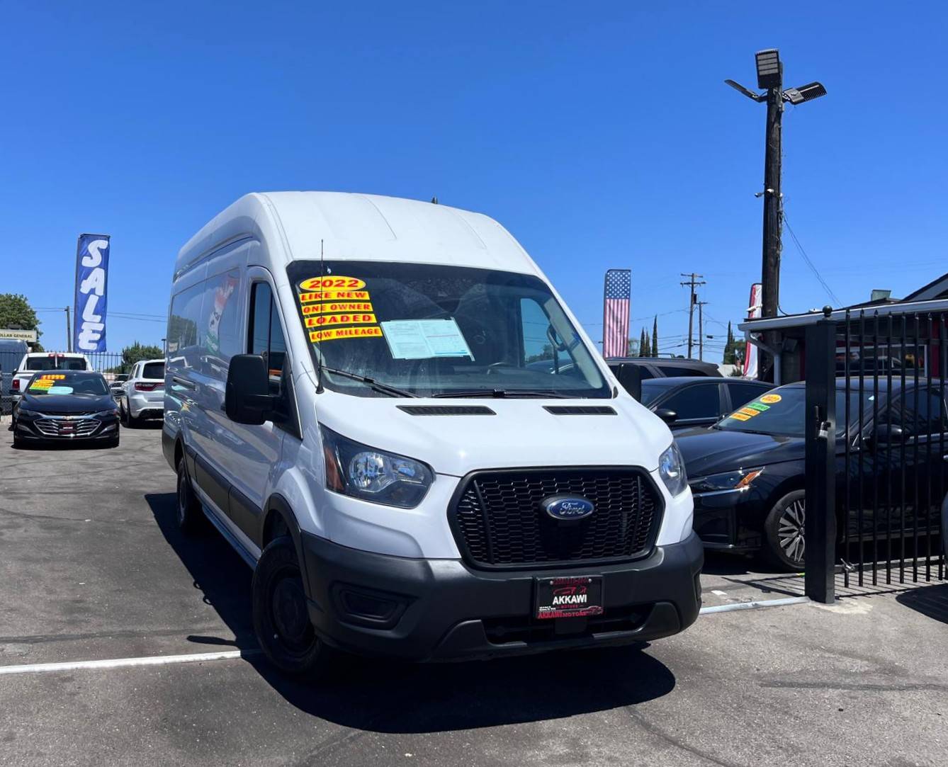 2022 Ford Transit Cargo Van T-250 — Cargo Van — 58,891 mi — Manteca, CA