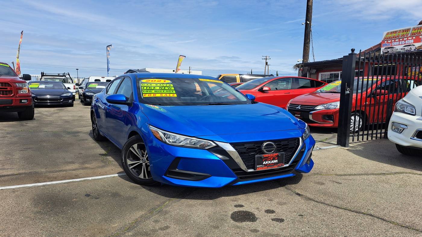 2021 Nissan Sentra SV — Sedan — 68,554 mi — Manteca, CA