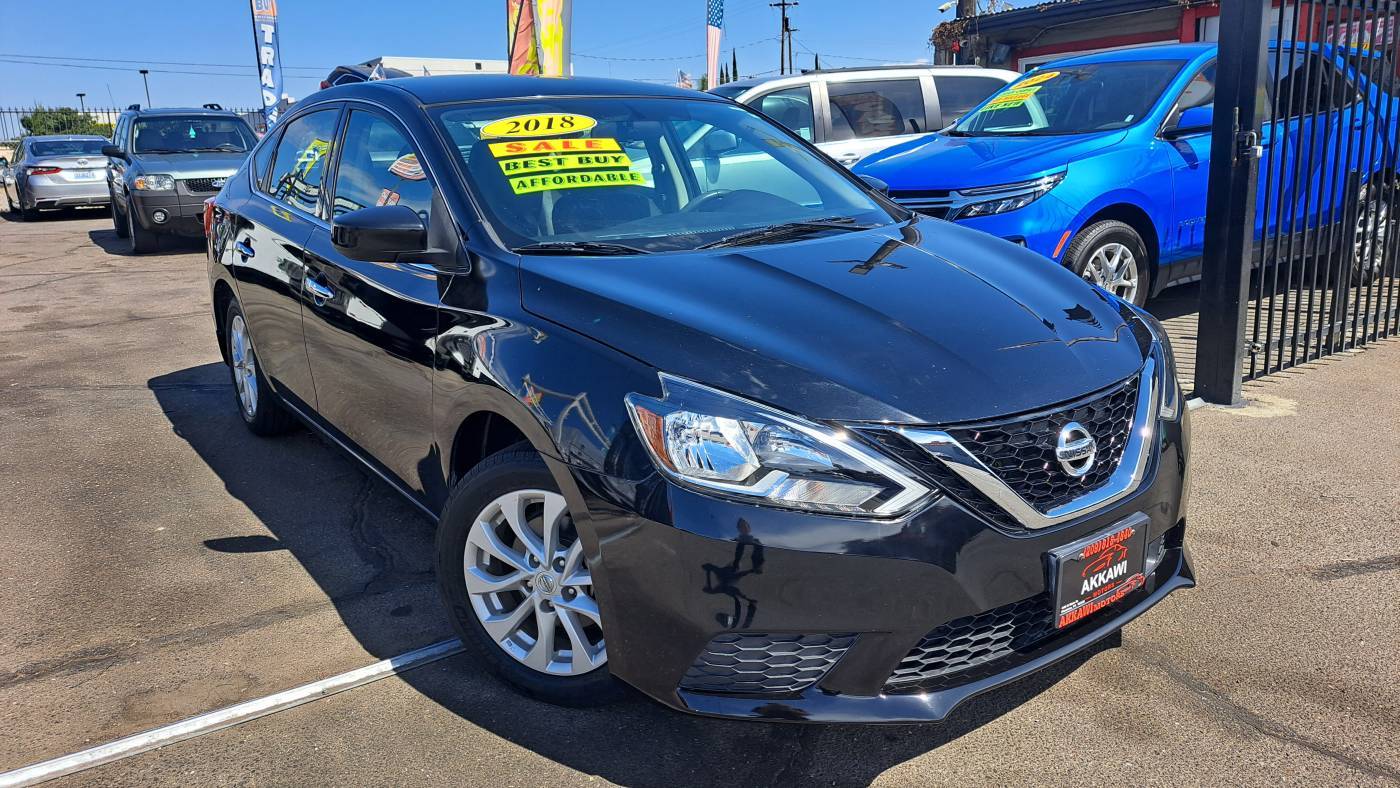 2018 Nissan Sentra SV — Sedan — 112,820 mi — Manteca, CA