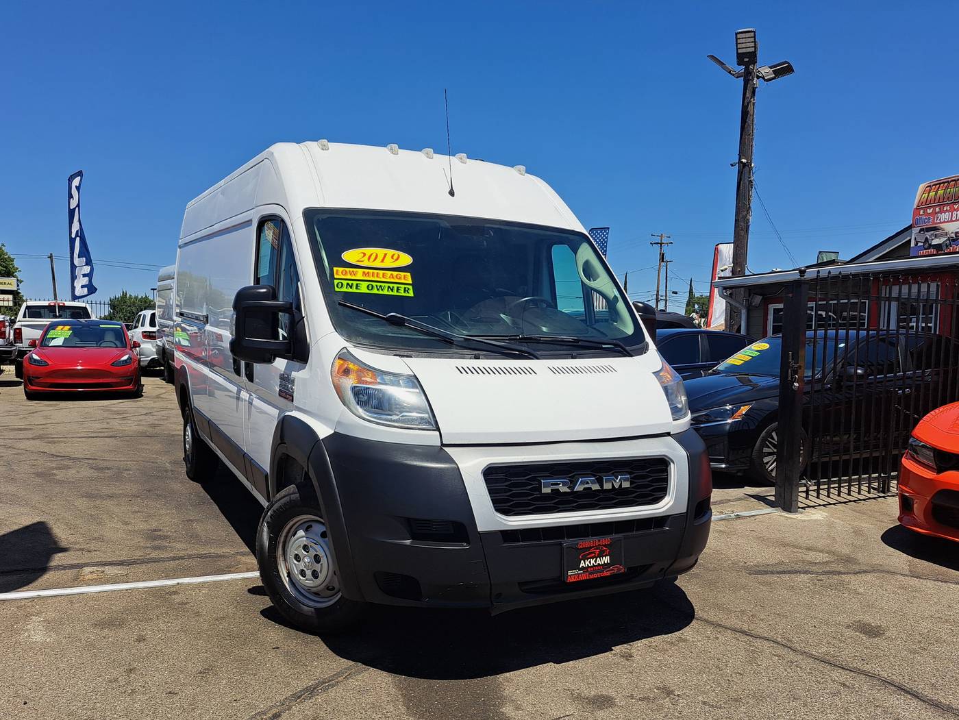 2019 Ram ProMaster Cargo Van 2500 — Cargo Van — 44,094 mi — Manteca, CA