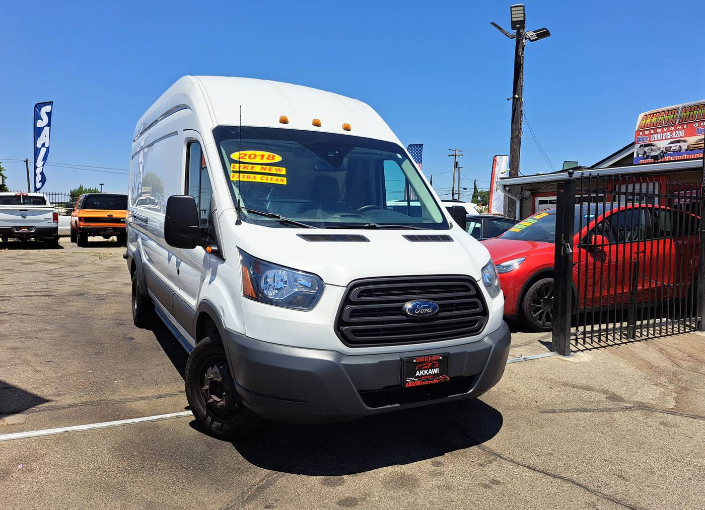 2018 Ford Transit Cargo Van T-350 HD — Cargo Van — 194,399 mi — Manteca, CA