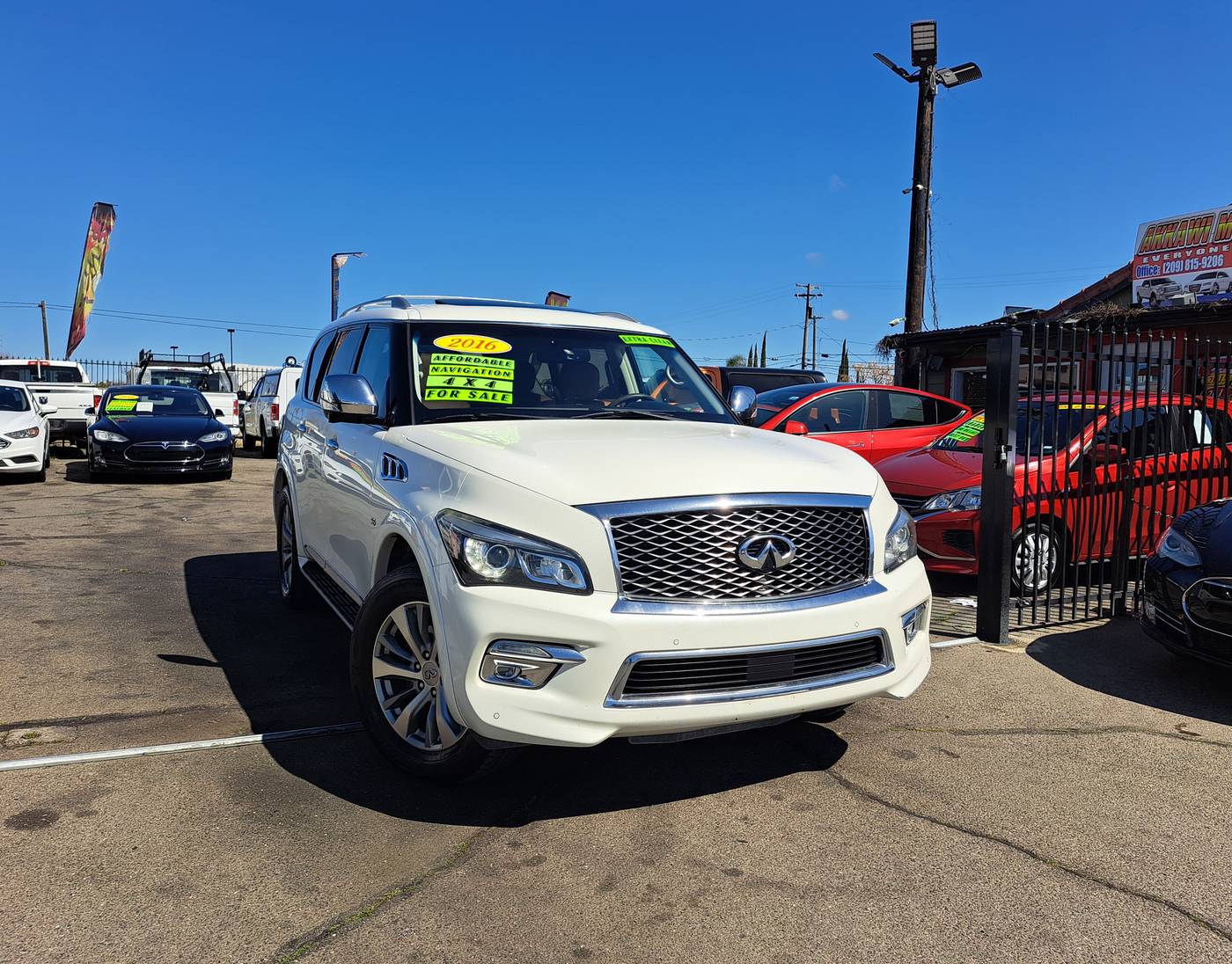 2016 INFINITI QX80 Standard — SUV — 202,979 mi — Manteca, CA