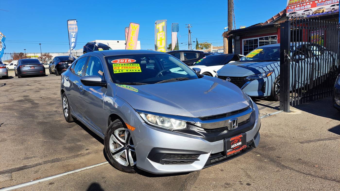 2016 Honda Civic LX — Sedan — 110,161 mi — Manteca, CA