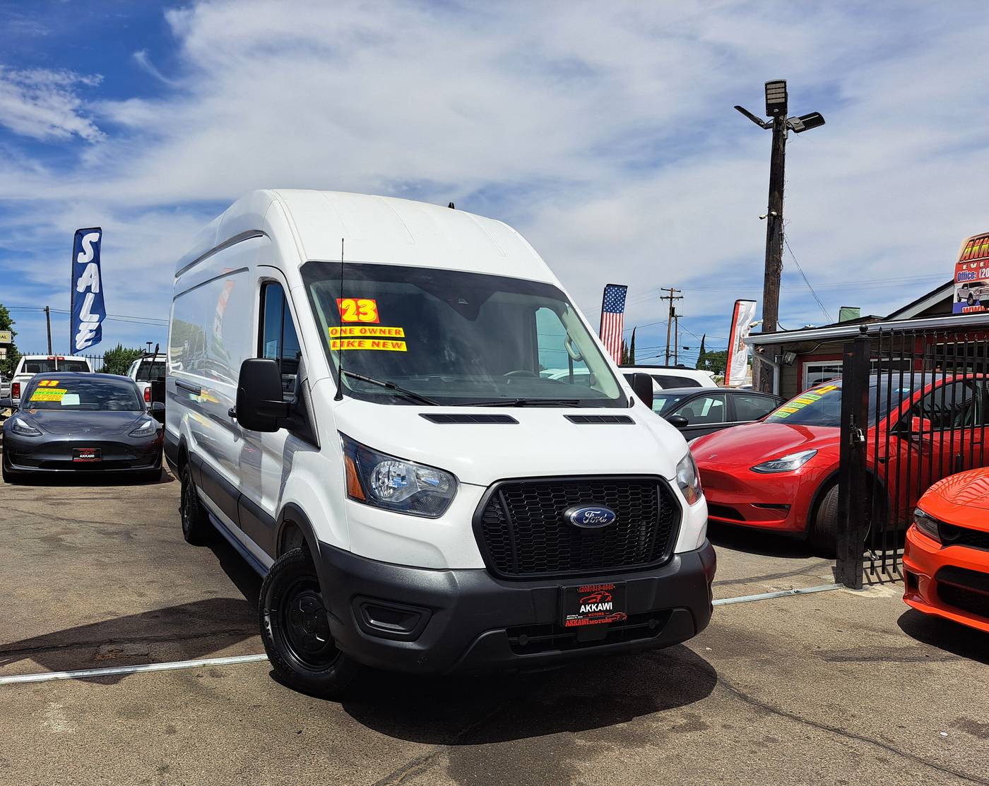 2023 Ford Transit Cargo Van T-250 — Cargo Van — 58,927 mi — Manteca, CA