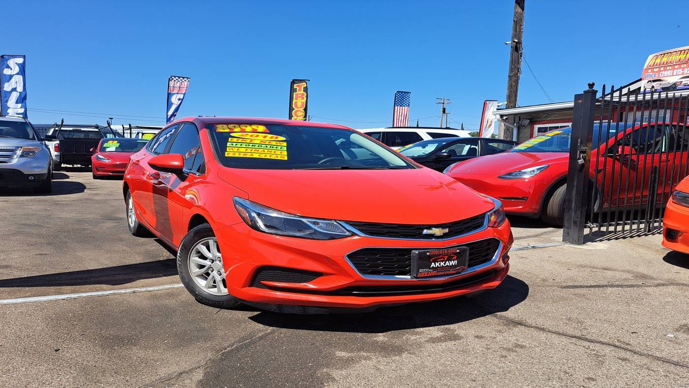 2018 Chevrolet Cruze LT — Sedan — 113,983 mi — Manteca, CA