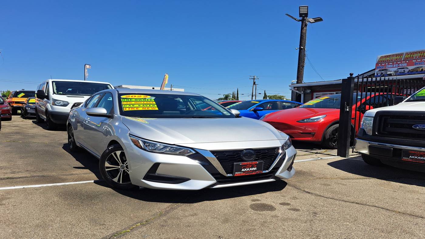 2022 Nissan Sentra SV — Sedan — 46,308 mi — Manteca, CA