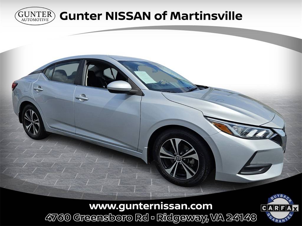 2021 Nissan Sentra SV — Sedan — 59,030 mi — Ridgeway, VA