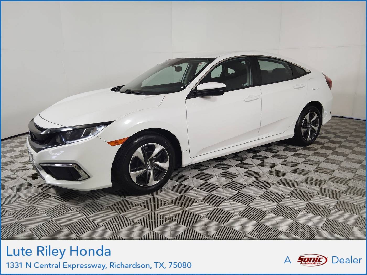 2021 Honda Civic LX — Sedan — 55,085 mi — Richardson, TX