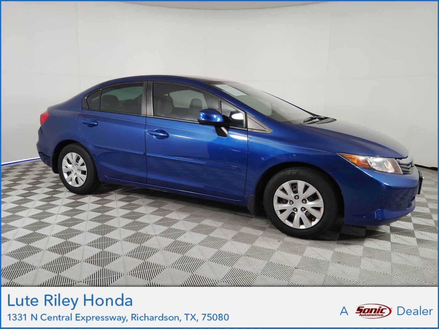 2012 Honda Civic LX — Sedan — 86,312 mi — Richardson, TX