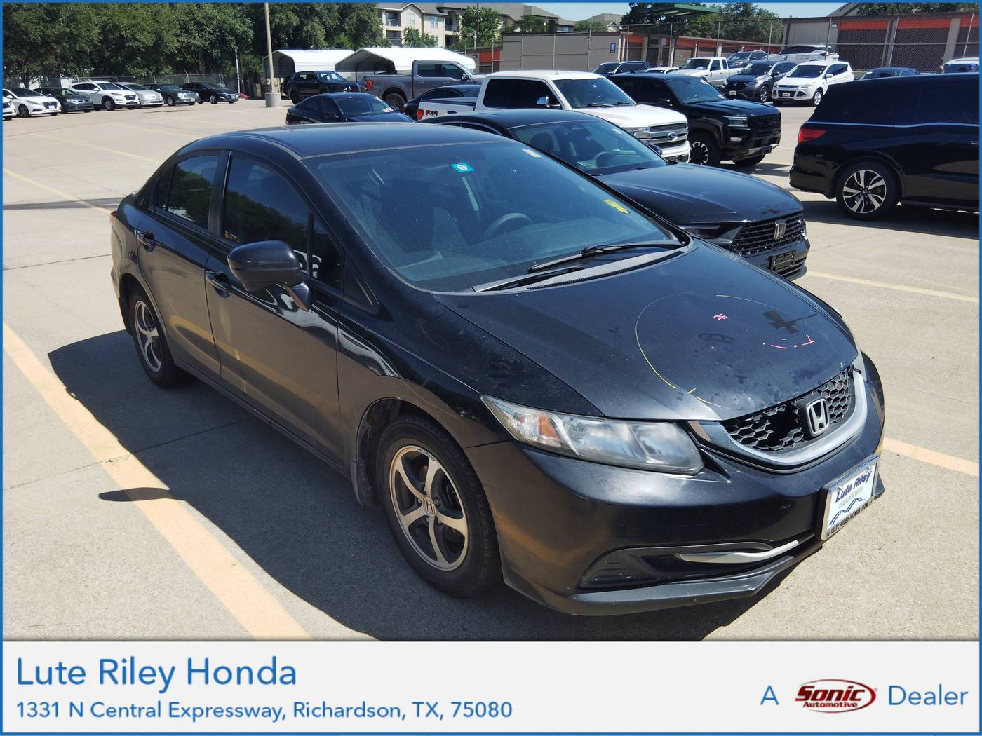 2015 Honda Civic SE — Sedan — 152,601 mi — Richardson, TX