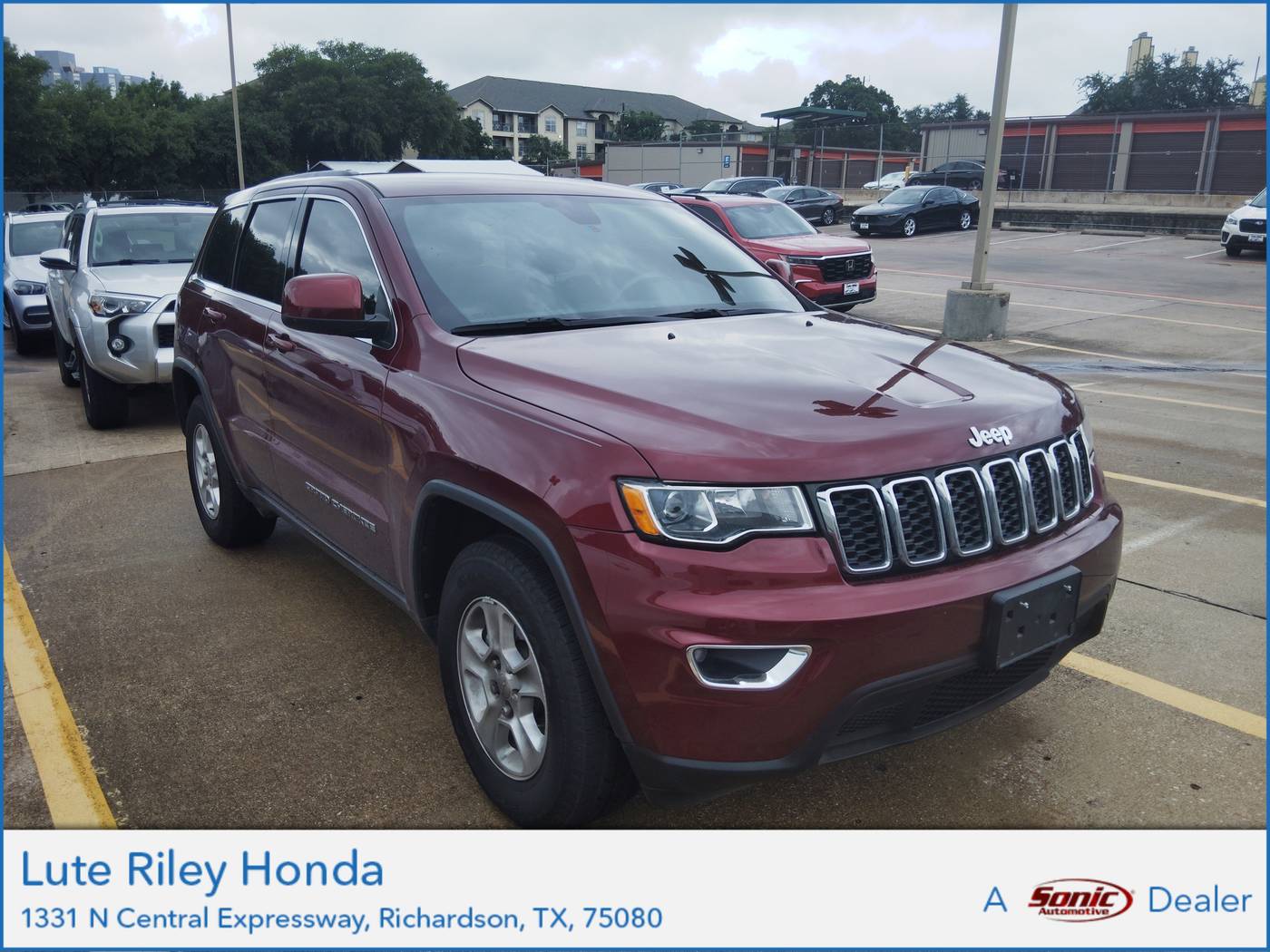 2017 Jeep Grand Cherokee Laredo — SUV — 62,375 mi — Richardson, TX