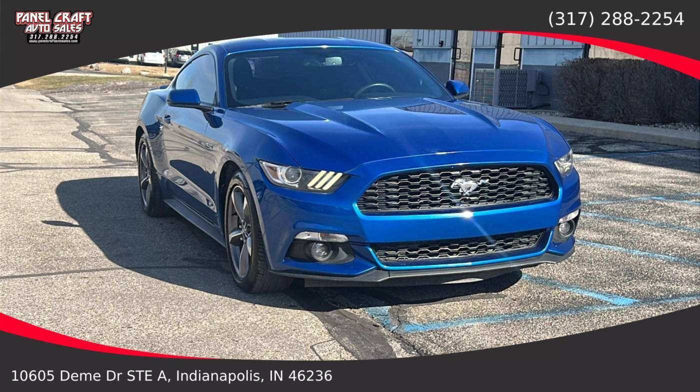 2017 Ford Mustang EcoBoost — Coupe — 68,169 mi — Indianapolis, IN