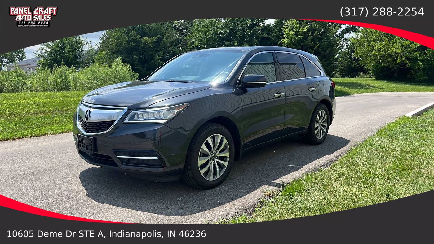 2016 Acura MDX Technology Package — SUV — 109,073 mi — Indianapolis, IN