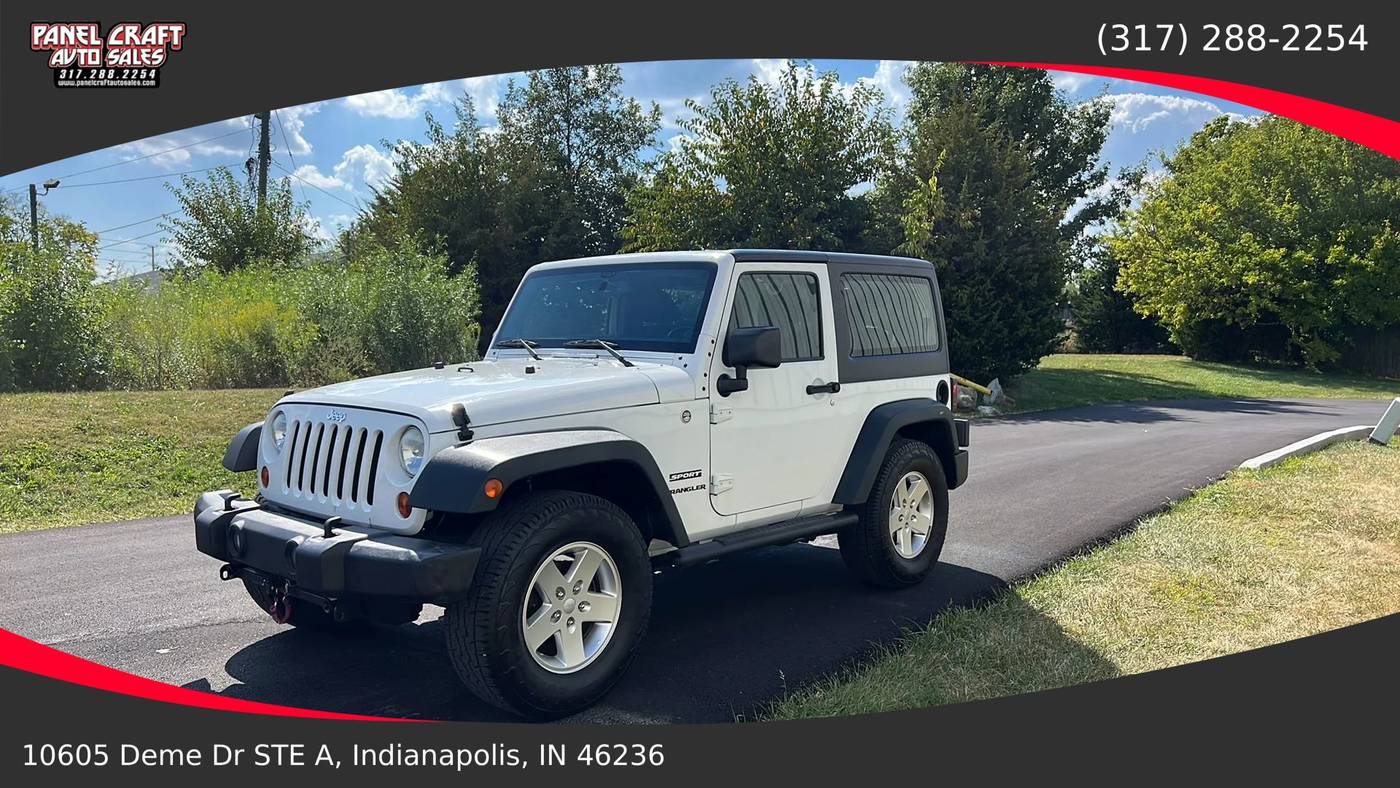 2013 Jeep Wrangler Sport — SUV — 120,246 mi — Indianapolis, IN