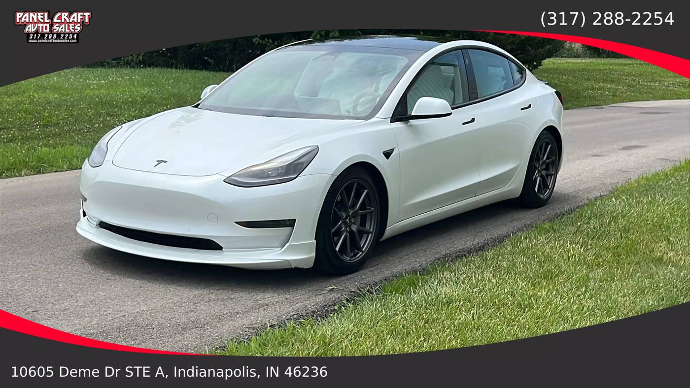 2021 Tesla Model 3 Long Range — Sedan — 33,674 mi — Indianapolis, IN
