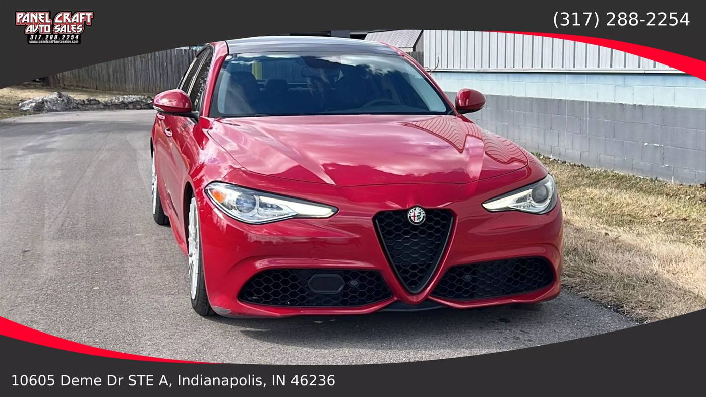 2017 Alfa Romeo Giulia Ti — Sedan — 105,534 mi — Indianapolis, IN