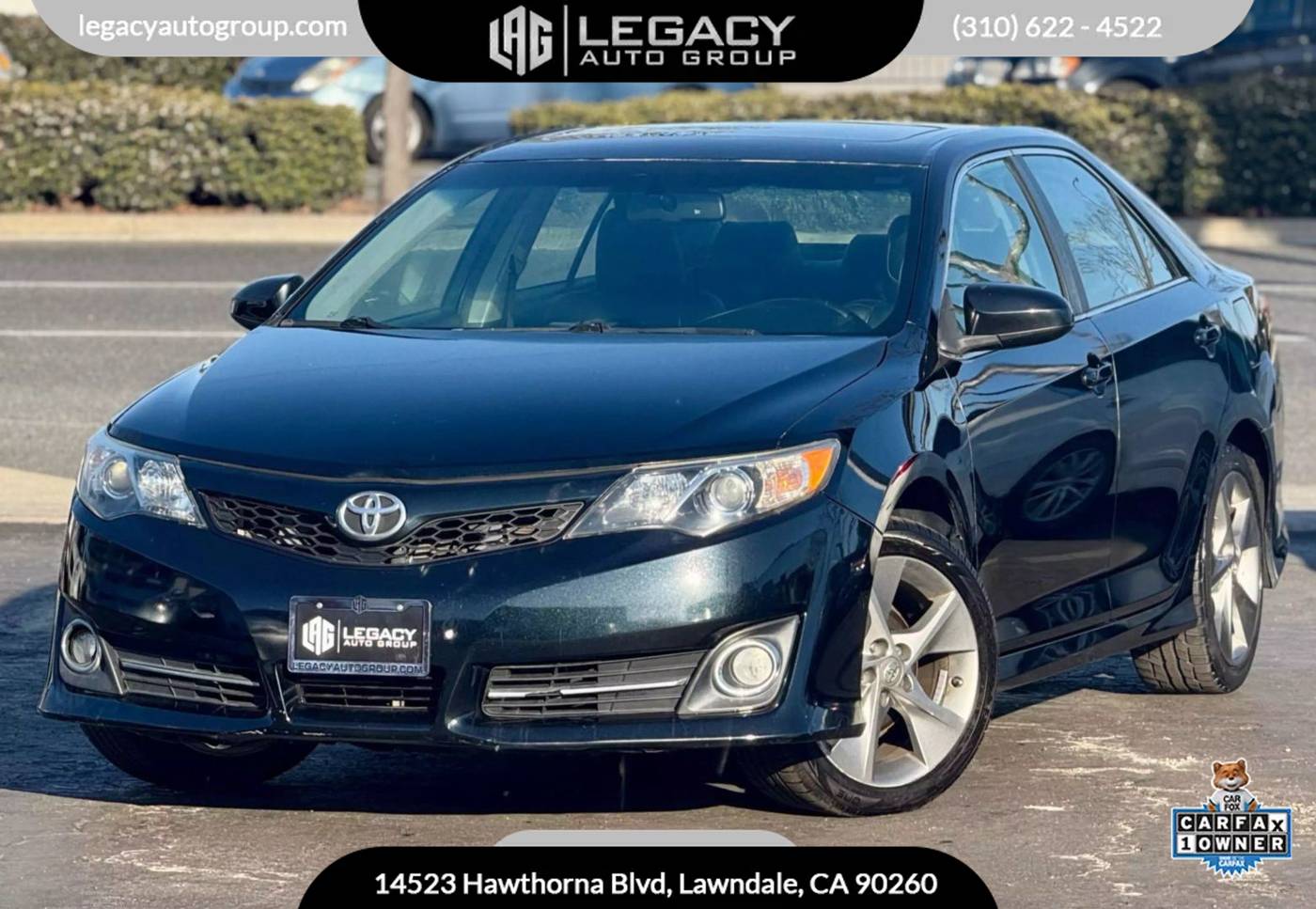 2012 Toyota Camry SE V6 — Sedan — 105,275 mi — Lawndale, CA