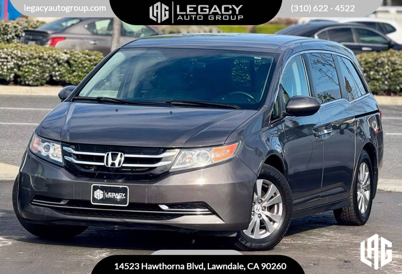2014 Honda Odyssey EX — Minivan — 106,639 mi — Lawndale, CA