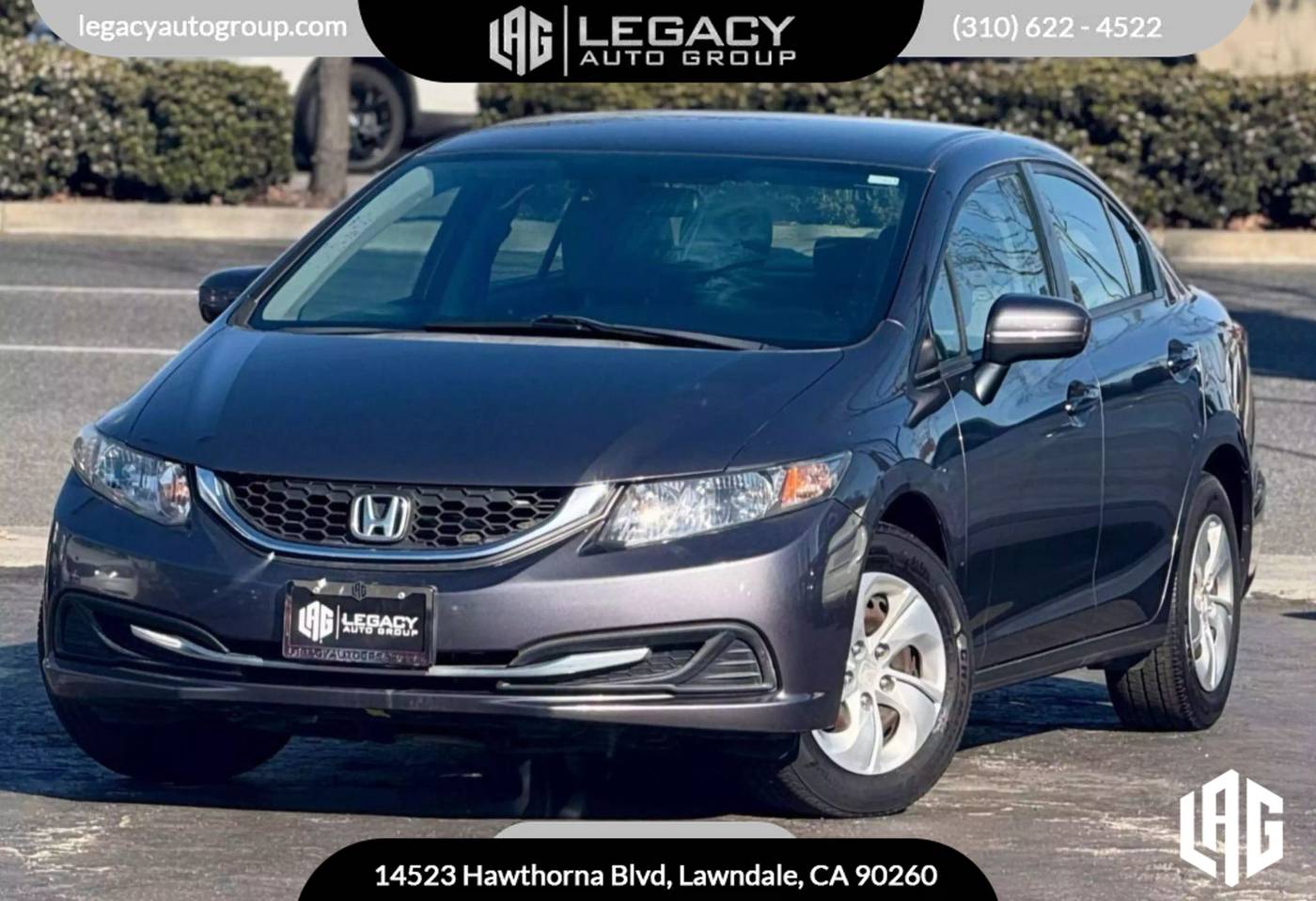 2015 Honda Civic LX — Sedan — 97,993 mi — Lawndale, CA