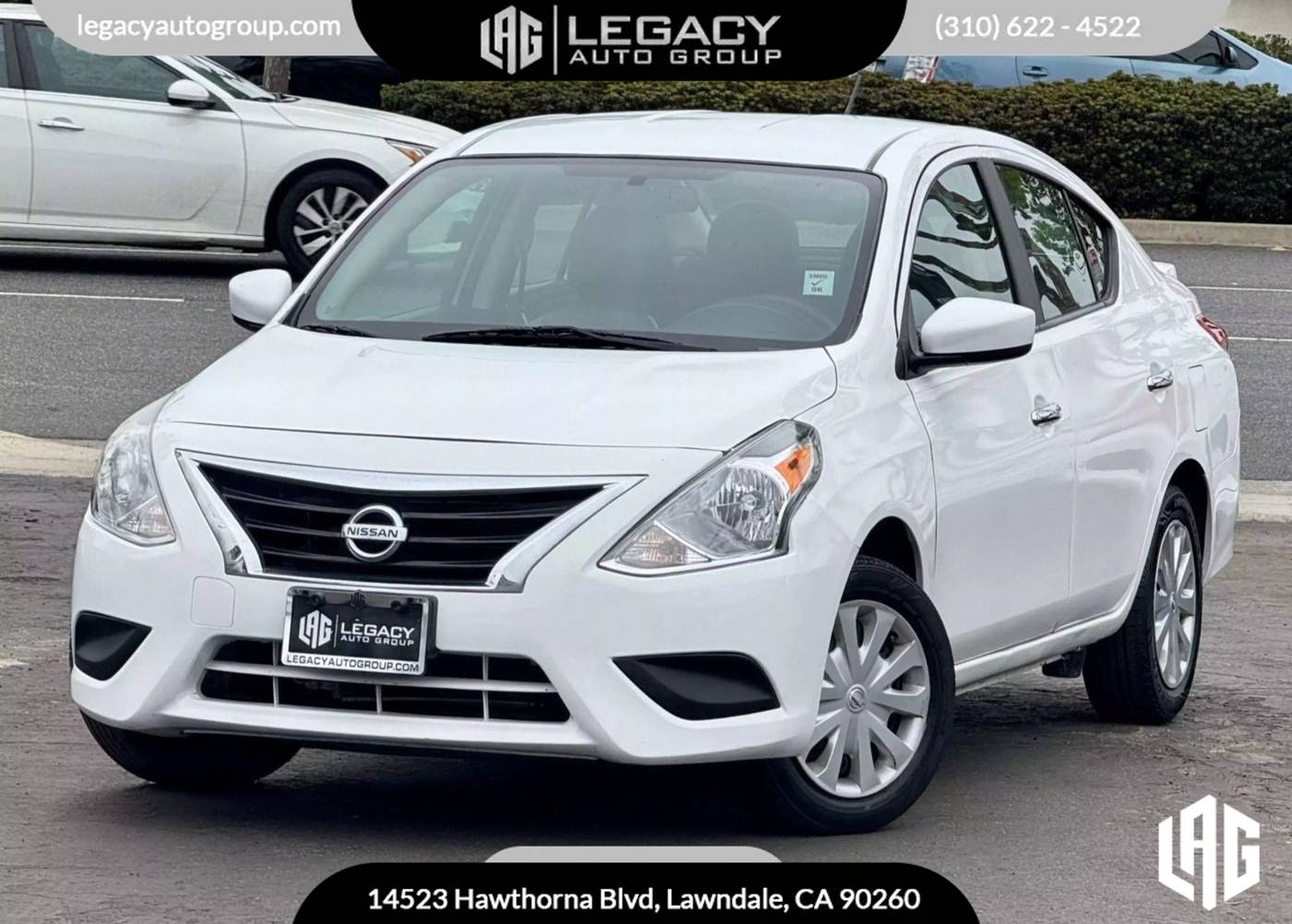 2019 Nissan Versa SV — Sedan — 59,523 mi — Lawndale, CA