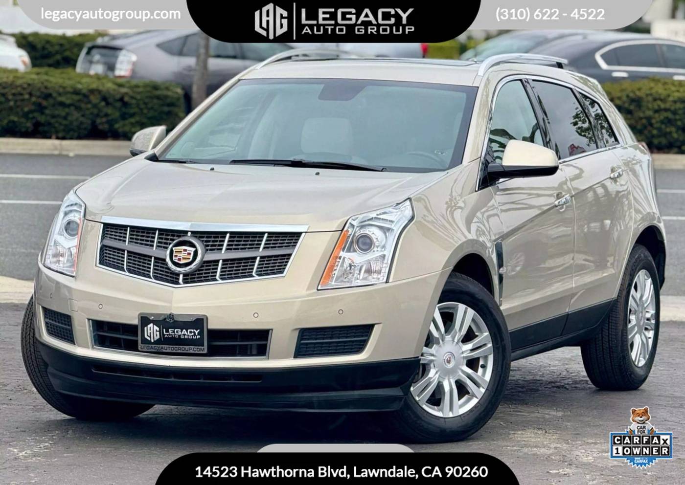 2011 Cadillac SRX Luxury Collection — SUV — 66,066 mi — Lawndale, CA