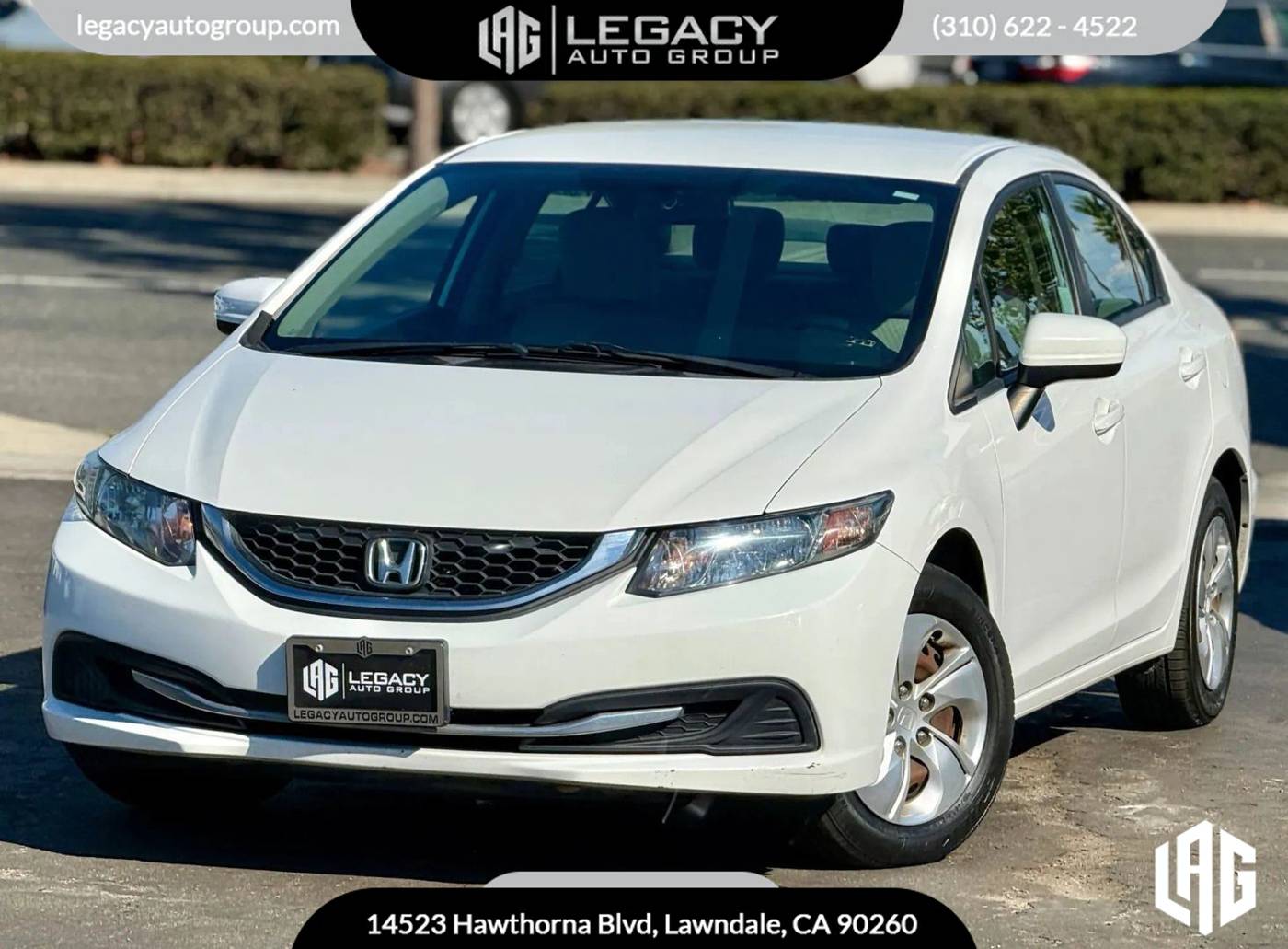 2015 Honda Civic LX — Sedan — 97,251 mi — Lawndale, CA