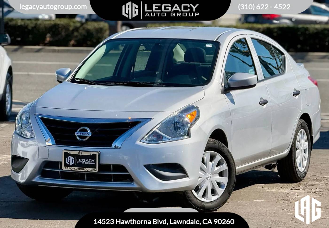 2019 Nissan Versa S Plus — Sedan — 44,100 mi — Lawndale, CA