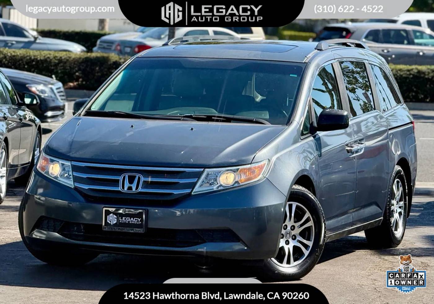 2012 Honda Odyssey EX-L — Minivan — 118,642 mi — Lawndale, CA