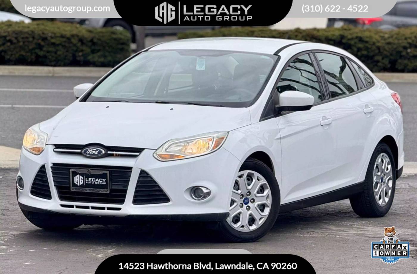 2012 Ford Focus SE — Sedan — 69,555 mi — Lawndale, CA