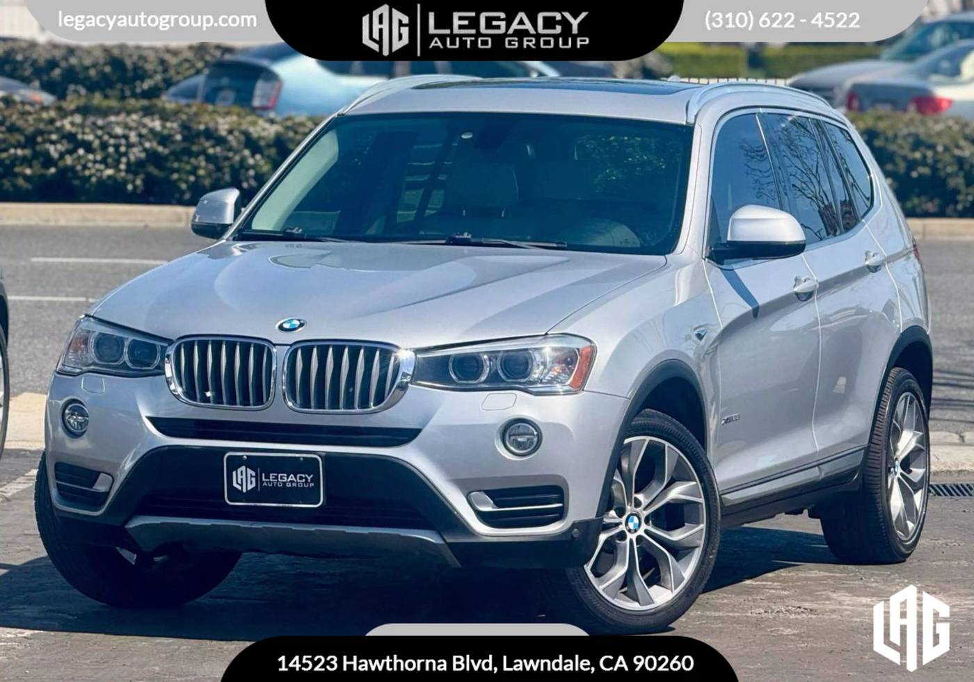 2015 BMW X3 28i — SUV — 96,937 mi — Lawndale, CA
