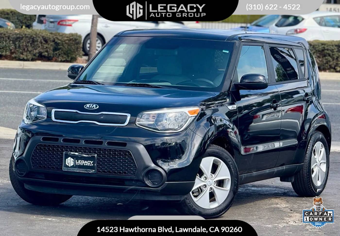 2016 Kia Soul Base — Hatchback — 43,487 mi — Lawndale, CA