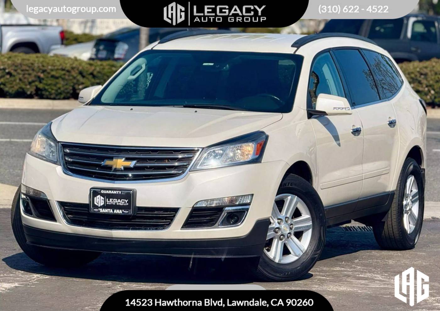 2014 Chevrolet Traverse LT — SUV — 95,878 mi — Lawndale, CA